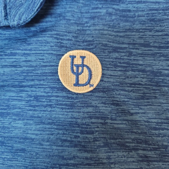 Oxford mens  blue polo, Sky Blue, FJ, Golf Shirt, Size XXL - Picture 8 of 8